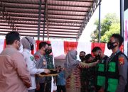 Percapat Vaksin Kemasyarakat Polda NTB Bersama Dikes dan Bapelkes NTB, Melatih Anggota Batalyon Vaksinator Provinsi NTB