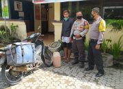 Polsek Praya Timur Amankan Tukang Ojek Bawa Miras Jenis Tuak