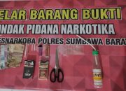 4 Pria Diamankan Polisi Saat Pesta Sabu