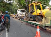 Seorang Kernet Truck Fuso Tewas Karena Tabrakan Beruntun Di Lombok Tengah