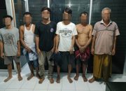 Asik Maen Judi, 6 Warga Jonggat Diringkus Polisi