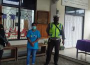 Polisi Sterilisasi Rumah Ibadah Pra Pelaksanaan Paskah