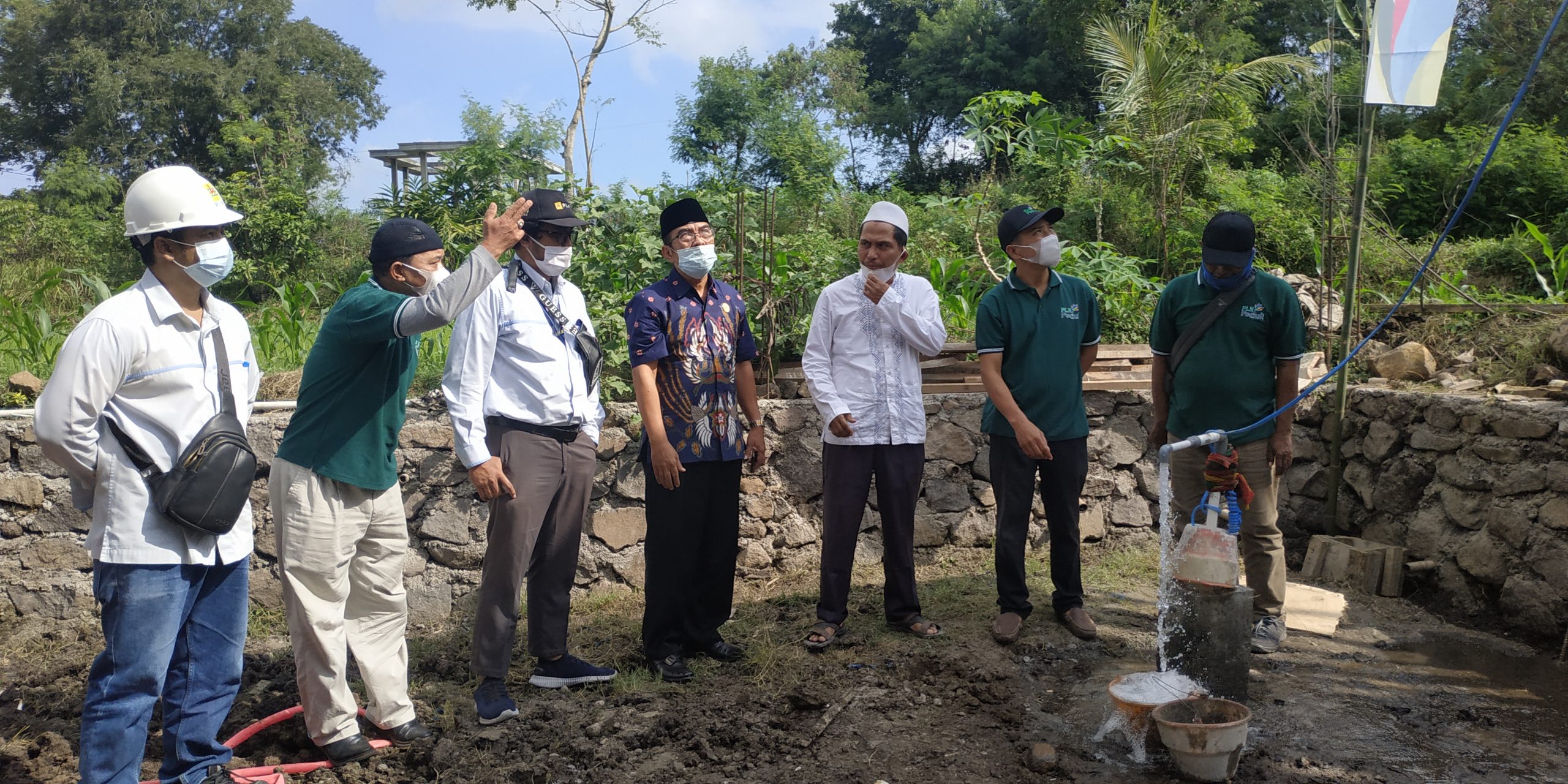 Bantuan CSR Sumur Bor PLN Sudah Bisa Dinikmati Warga Desa Pejaring Lotim