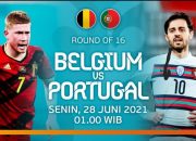 Live Streaming Euro Portugal vs Belgia 28 Juni