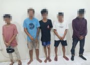 Polres Sumbawa Ringkus 5 Pemuda Bawa Sabu, 2 Diantaranya Masih Bocah