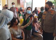 Polda NTB Gelar Vaksinasi Serentak Sambut Hari Bhayangkara Ke-75