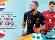 Live Streaming Euro Belanda vs Ceko
