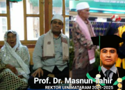 dari Pengawis Menjadi Penulis dari Pengaret Menjadi Rektor, Sejarah Singkat Prof. Masnun Tahir