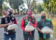 Lagi, Pemprov NTB Bagi Ribuan Paket Sembako untuk Warga Mataram