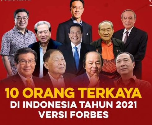 Di 50 orang indonesia 2021 terkaya tahun Djoko Susanto