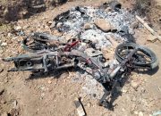 Kepergok Nyuri Kambing, Motor Dibakar
