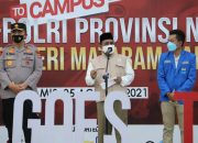 Ribuan Mahasiswa UIN Mataram Mengikuti Vaksin Dalam Program Vaksinasi Presisi Merdeka TNI-Polri Goes To Campus