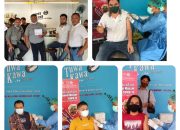 Vaksinasi oleh RSUP NTB , Tuwa Kawa dan Mi6 berlangsung Lancar meskipun diwarnai insiden takut jarum suntik