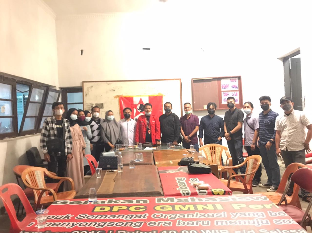 GMNI MEDAN Gelar Konferensi Pers terkait PPKM Darurat dan Kerumunan Vaksinasi