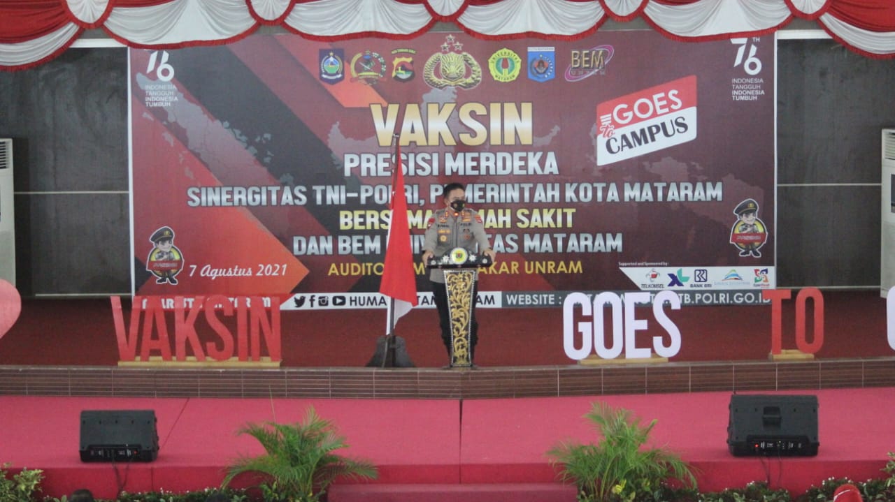 Pemerintah Kota Dan Mahasiswa Kejar Target 70% Tervaksin