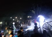 Satu Unit Rumah di Desa Madaprama Ludes Dimakan Si Jago Merah