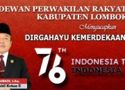 DPRD Lotara Mengucapkan Selamat HUT RI ke-76