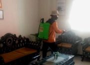 Tes SKD CPNS TA 2021 Sudah Dekat, Kanwil Kemenkumham NTB Lakukan Penyemprotan Disinfektan