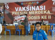 Koodinator Bali-Nusra BEM Nusantara Gelar Vaksinasi Dosis Ke-2 di Undikma