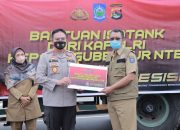 Kapolri Sumbang 20 Ton Oksigen ke Pemprov NTB