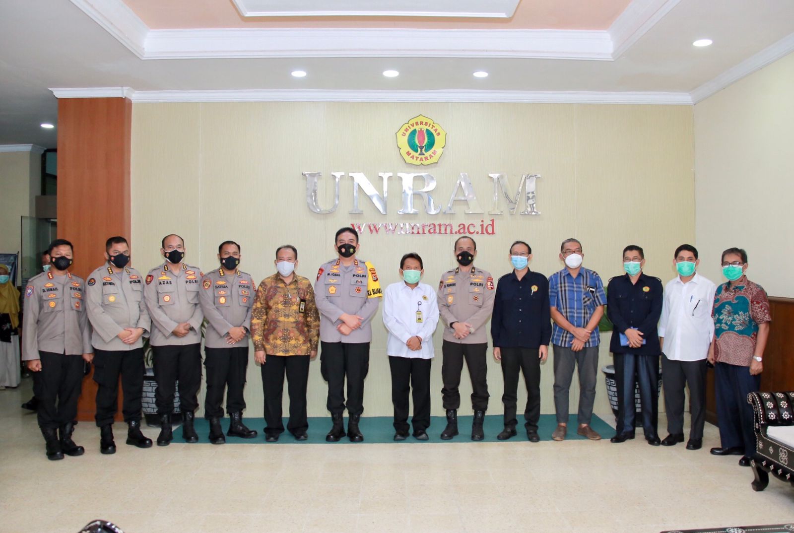 Polri dan Unram Tandatangani Nota Kesepahaman