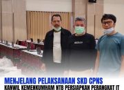 Kemenkumham NTB Persiapkan Pelaksanaan Tes Untuk CPNS