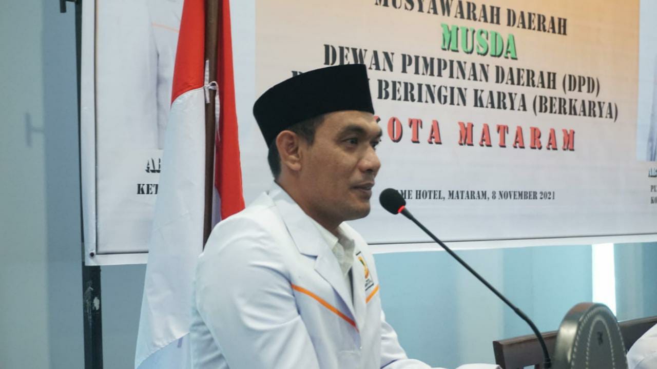 Musda Partai Berkarya Mataram, Abdul Hakim terpilih secara Aklamasi