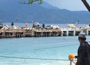 Dermaga Gili “Eksotis” Trawangan dalam Finishing