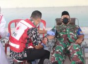Sambut Hari Juang TNI AD, Korem 162/WB Gelar Donor Darah di Pondok Pesantren