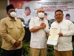 Pucuk Pimpinan Gerindra KSB Berganti, DPP Resmi Tetapkan Iwan Panjidinata