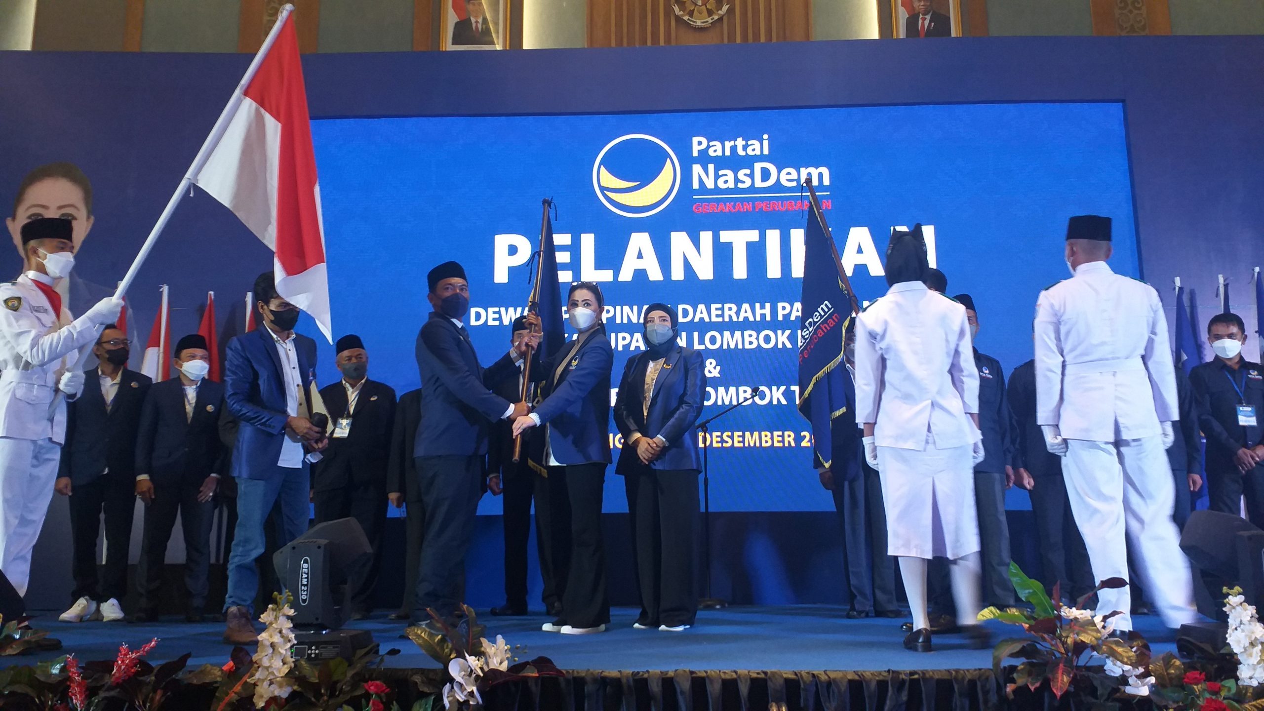 Dilantik DPP, Turmuzi Siap Gebrak DPD Nasdem Lombok Barat