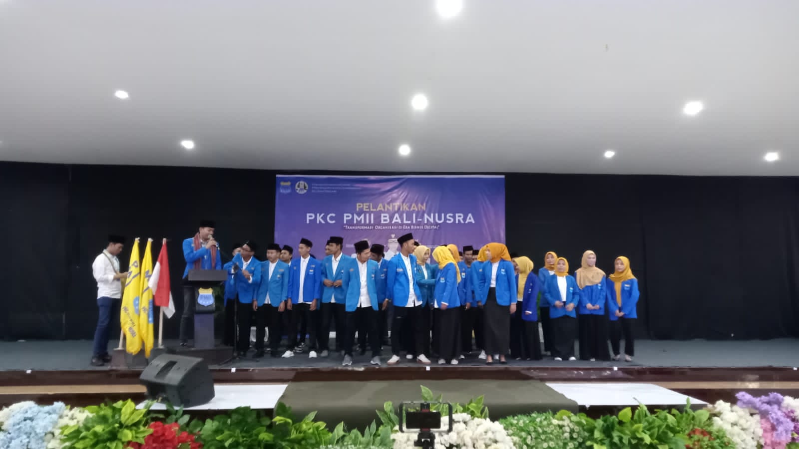 PKC PMII Bali-Nusra Masa Khidmat 2022-2024 Resmi dilantik Ketum Abe