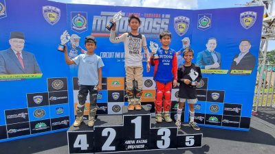 Sejumlah Crosser NTB Naik Podium di Event Motocross Lombok-Sumbawa 2023