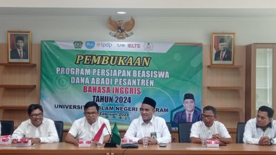 UIN Mataram menjadi pelaksana Program Persiapan Beasiswa Dana Abadi Pesantren