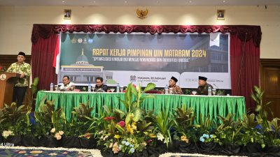 Wamenag Tegaskan Raker Pimpinan UIN Mataram Break Down Dari Rakernas Kemenag 2024