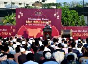 Warga Binaan Lapas Lombok Barat Laksanakan Shalat Idul Adha dengan Khidmat