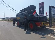 Pasukan Brimob Polda NTB Siaga di Tujuh Bukit  Mandalika