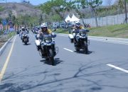 Kendarai Motor, Kapolda NTB Cek Kesiapan Pengamanan MotoGP Mandalika 2024