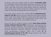 DPD Gerindra NTB Tegaskan Surat Dukungan Prabowo untuk Zul-Uhel adalah Hoaks