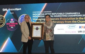 Berhasil Mengelola Reputasi, BRI Finance Sabet Penghargaan Indonesia Most Reputable Companies Champions 2024