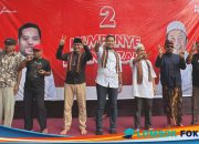 Ribuan Warga Sukadana Serukan KLU Hebat di Kampanye Danny-Zaki