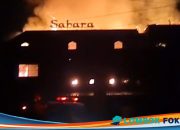 Club Malam Sahara Senggigi Terbakar di Malam Takbiran