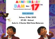 Anniversary ke-17 tahun Dewan Anak Mataram : Gebyar (Generasi Beraksi dan Berkreasi) Peringatan 17 Tahun Perjalanan dan Perjuangan Anak Mataram