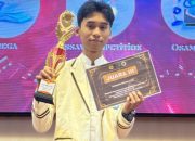 Siswa SMAN 1 Praya, Augestha Al Fatih Anthony, Raih Juara 3 Olimpiade Matematika OMEGA Unram