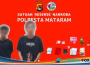 Polisi Borgol Dua Terduga Kasus Narkoba Jelang Hari Bhayangkara Ke-79