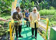 Dukung Pemulihan Pascabencana, Bank NTB Syariah Resmikan Jembatan Amanah di Lombok Barat