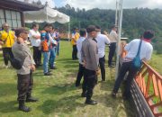 Polisi Amankan Kunker Menteri PU di Bendungan Meninting