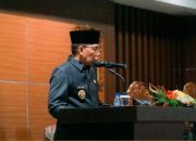 Hadiri Sidang Paripurna XII, Pemda Lotim Terima Penilaian WTP