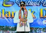 Bupati Hairul Warisin Hadiri Acara Festival Bahari Nyalamak Dilauk di Tanjung Luar