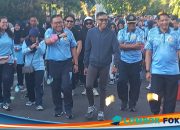 Meriahkan Hari Bhakti TNI-AU Ke-78, BMWI dan Lanud ZAM Gelar Jalan Sehat Meriahkan Minggu Pagi